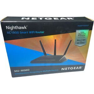 NETGEAR Nighthawk R6900P AC1900 WiFi Router MU-MIMO Dual Band Gigabit Preowned